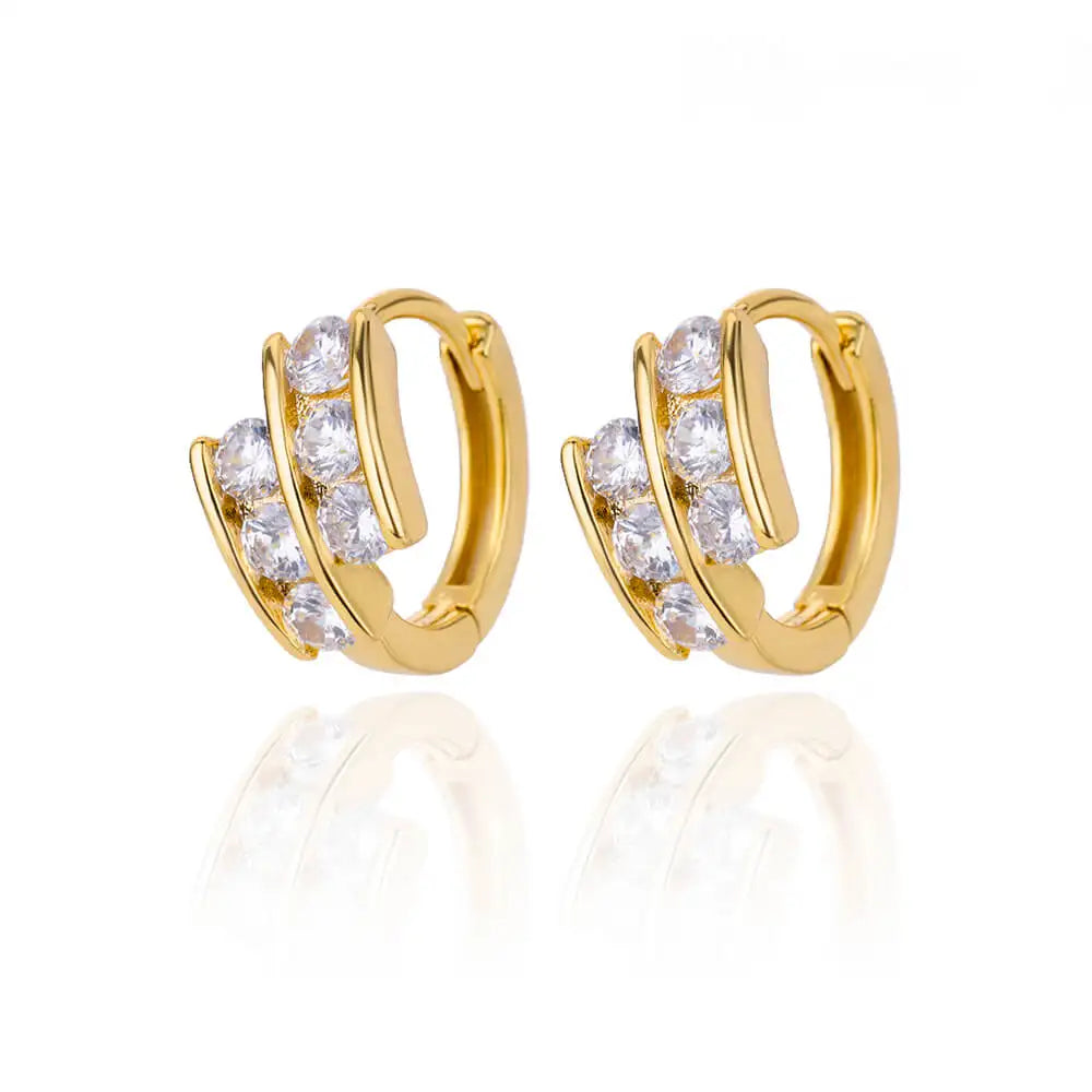 Trendy Cubic Zirconia Earrings