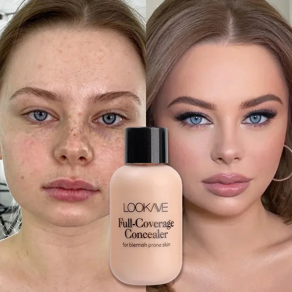 Waterproof  Full Cover Liquid Concealer Cream