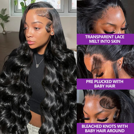 Glueless 13x6 HD Human Hair Wig