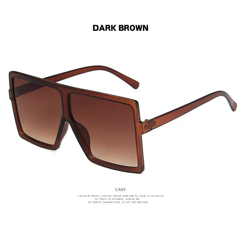 Oversized Shades Square Frame