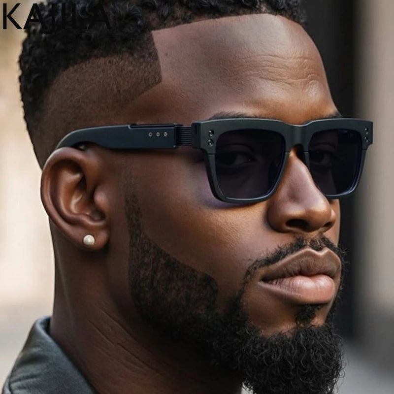 Classic Square Steampunk Eyewear -UV400