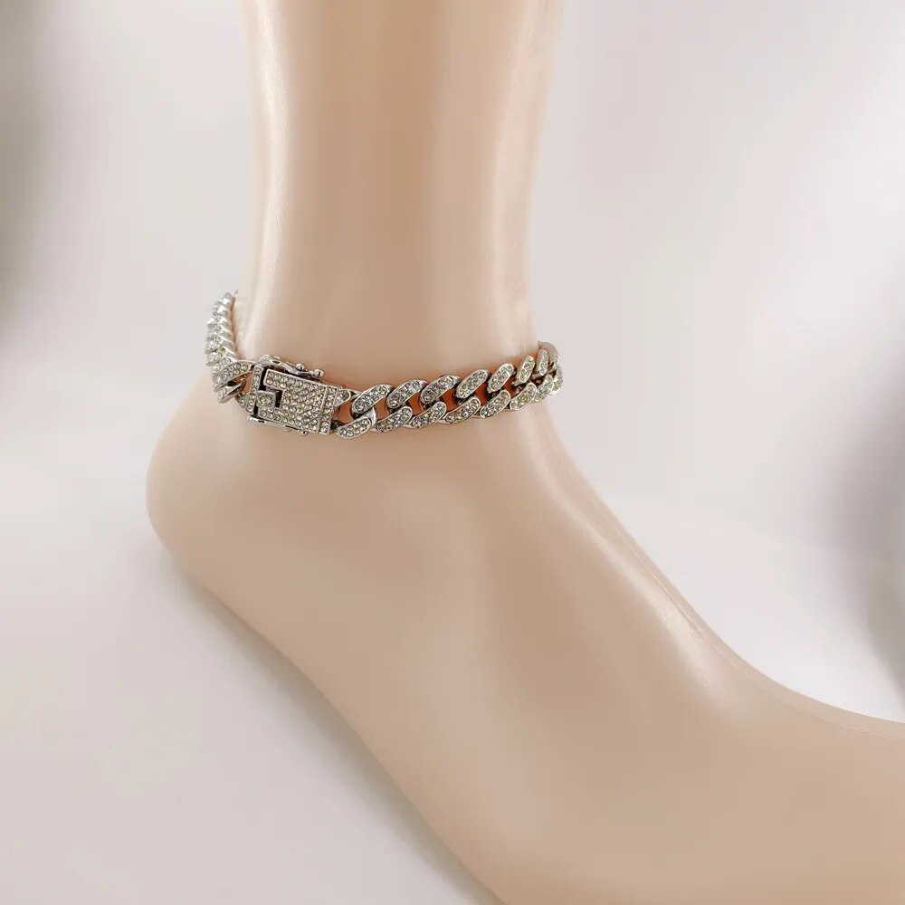 Chic Cuban Chain Anklet - The Must-Have Jewelry