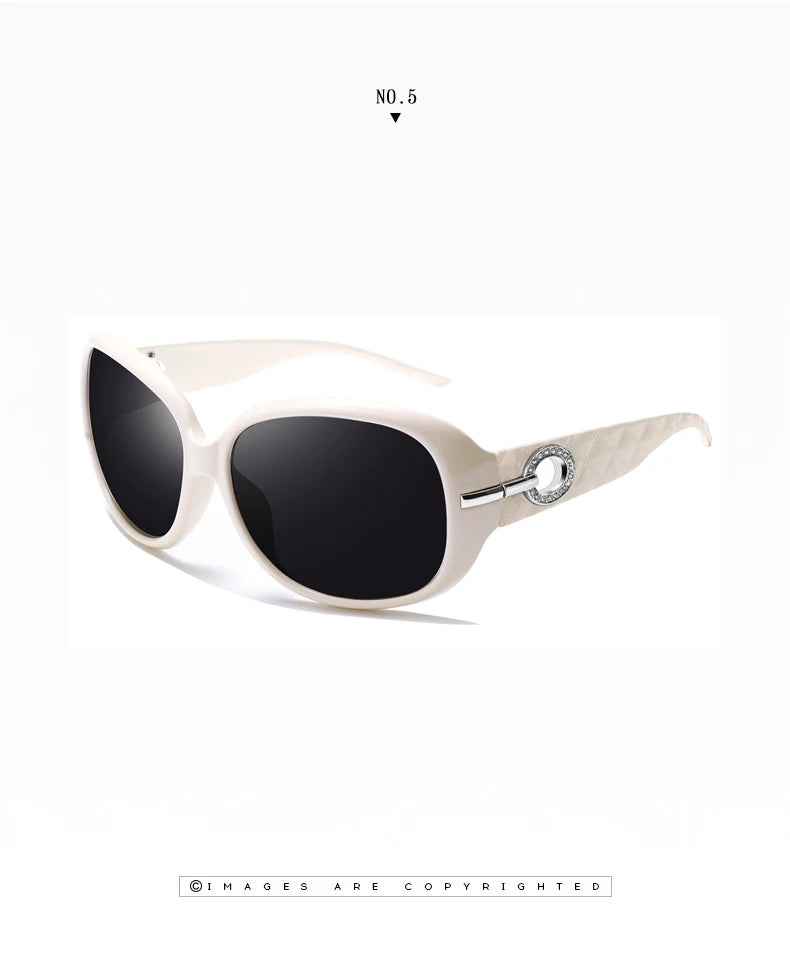 UV400 Retro Diamond Butterfly Sunscreen Glasses