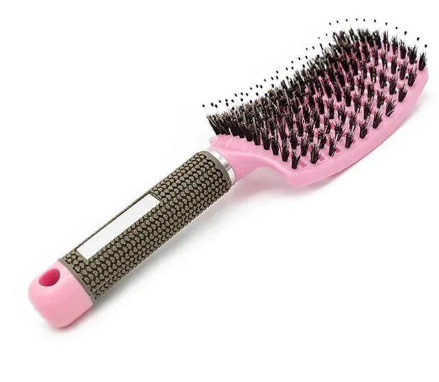 Detangler Nylon Bristle, Scalp Massage, Tangle Teaser