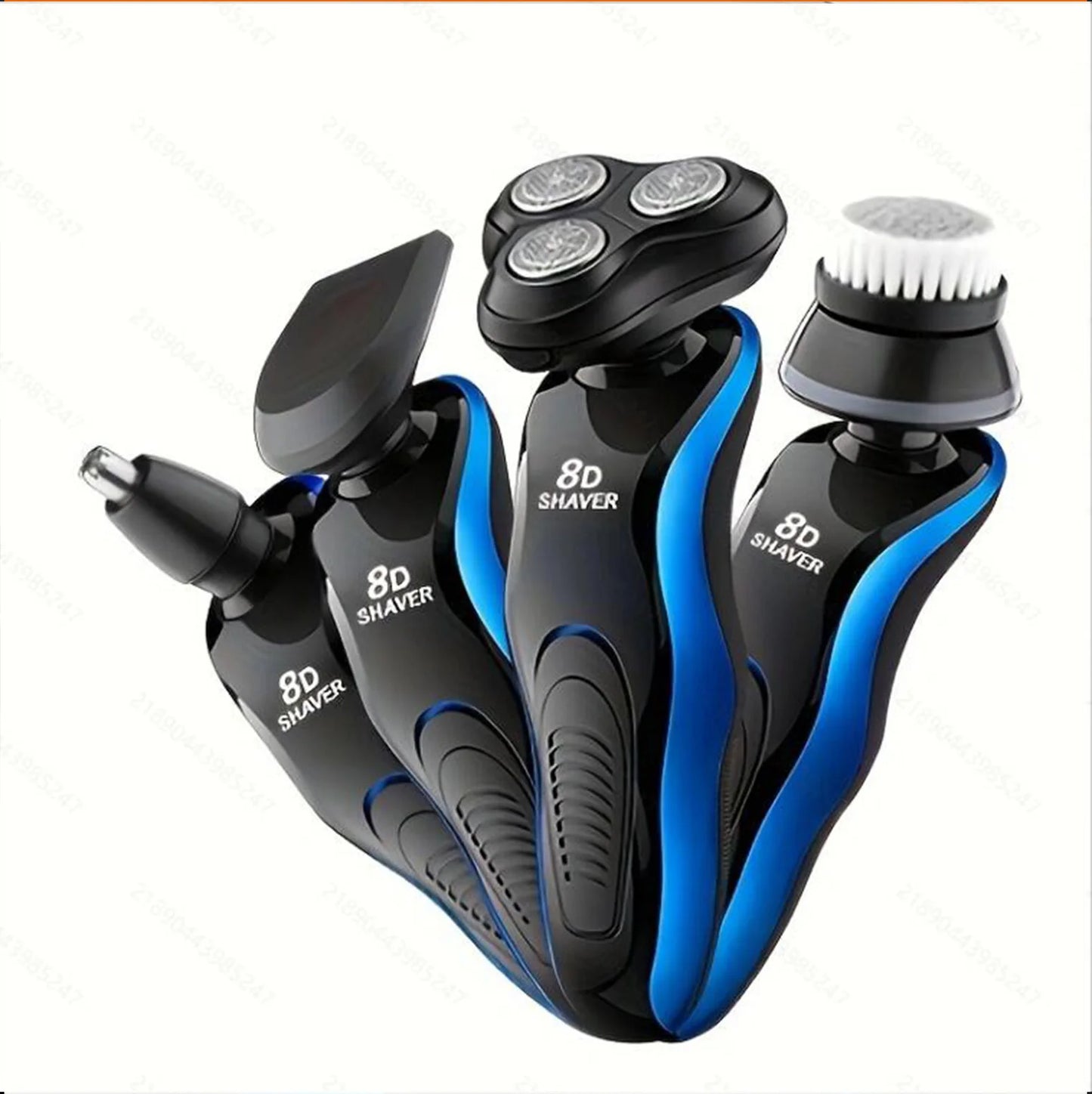 4 washable rechargeable  Multifunctional four-in-one electric shaver