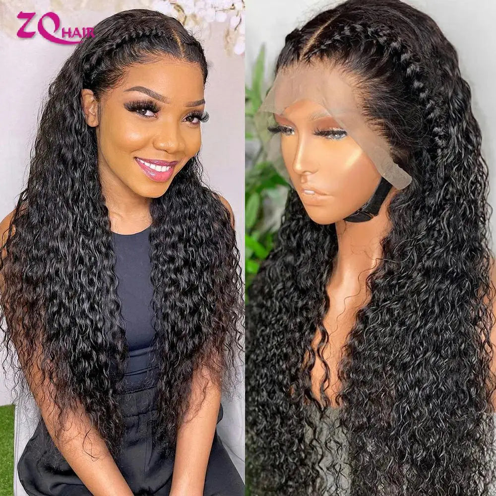 Brazilian Kinky Curly Wigs 100% Human Hair | 13x6 HD Lace Front