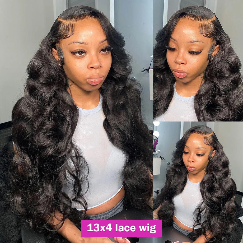 Body Wave Human Hair 13x6 HD | Pre Plucked 360 Lace Front Wig