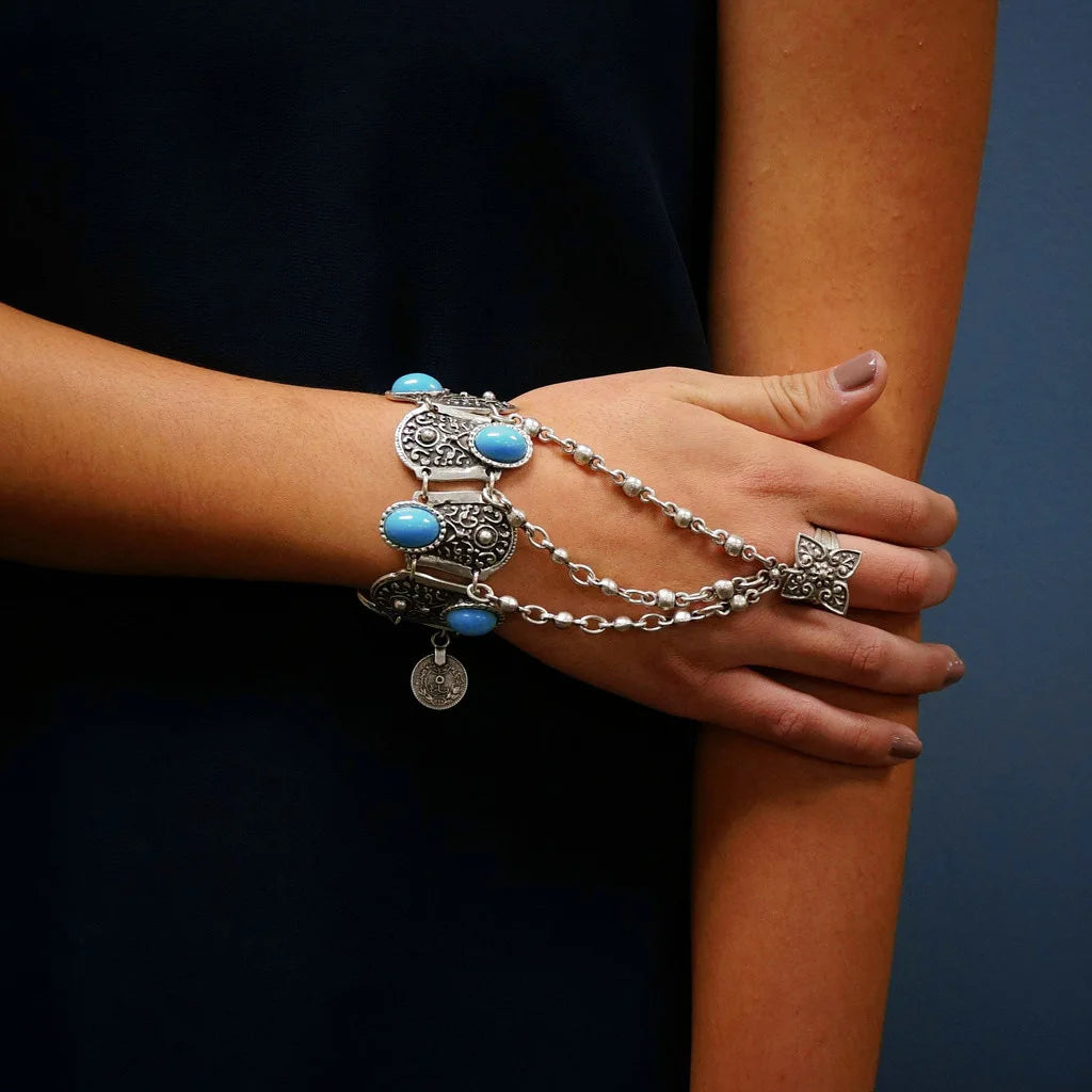Bohemian Vintage Turquoise Jewelry