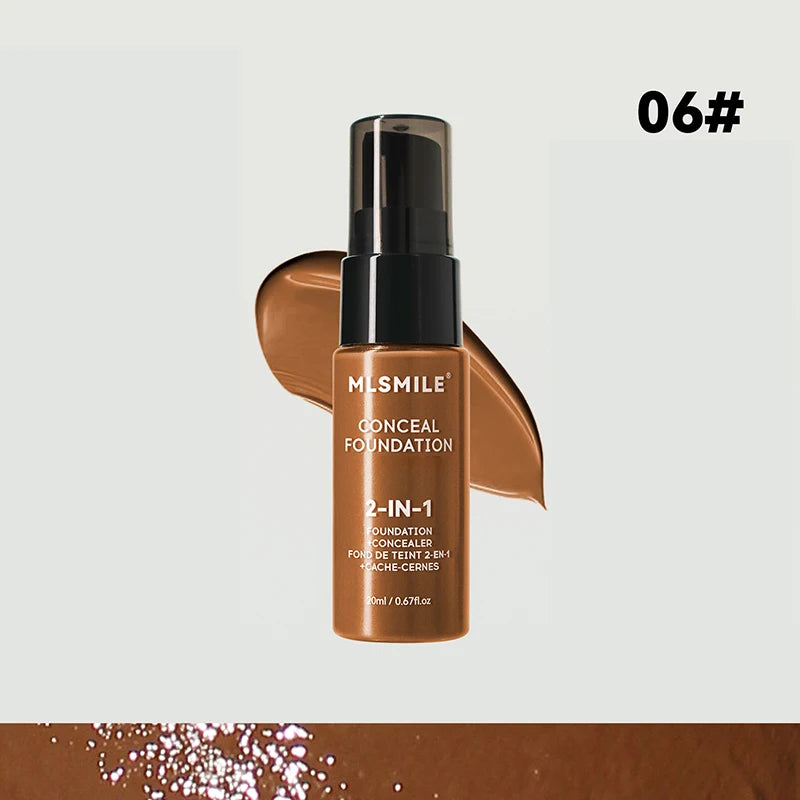 Matte Liquid Foundation Oil Control Concealer BB Cream Waterproof