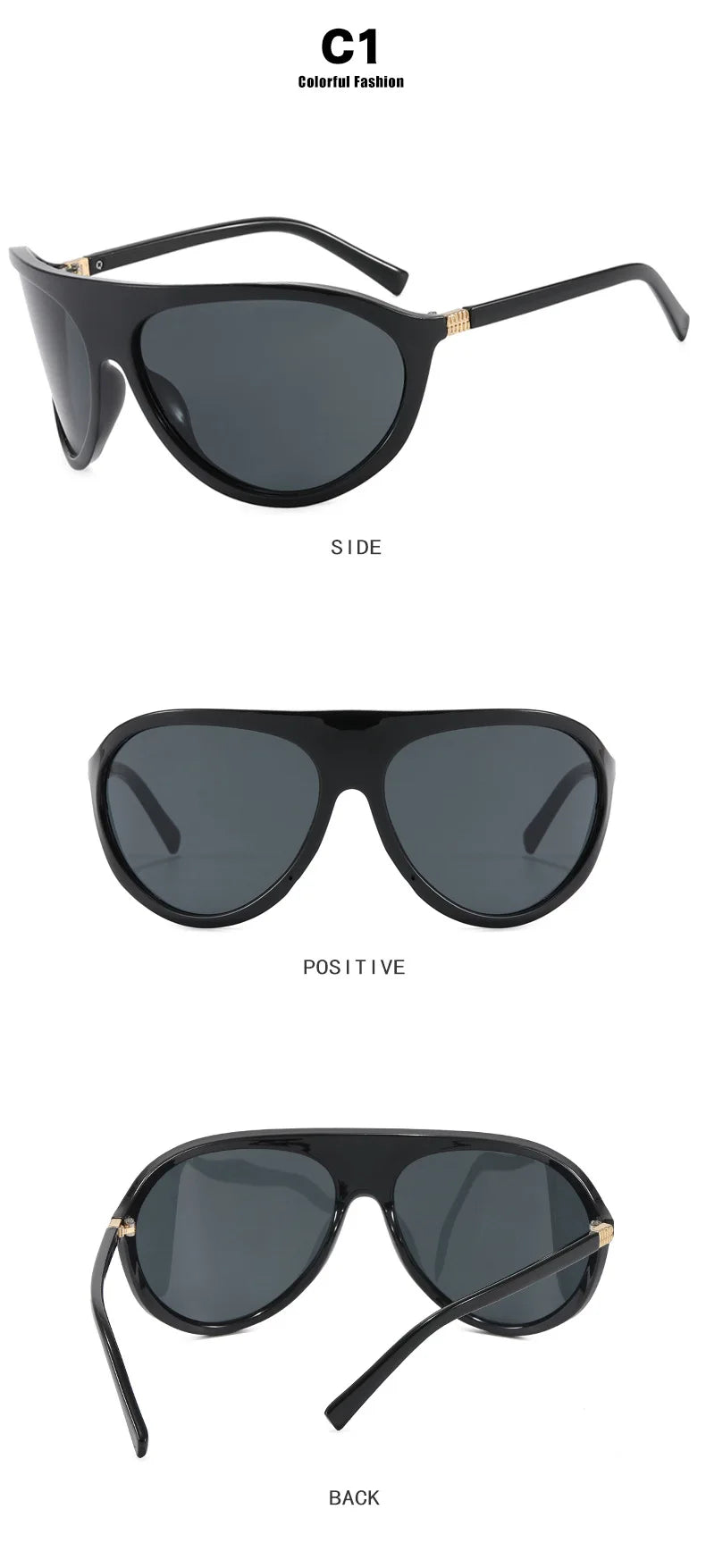 Outdoor High-end Brand Design Sunglasses