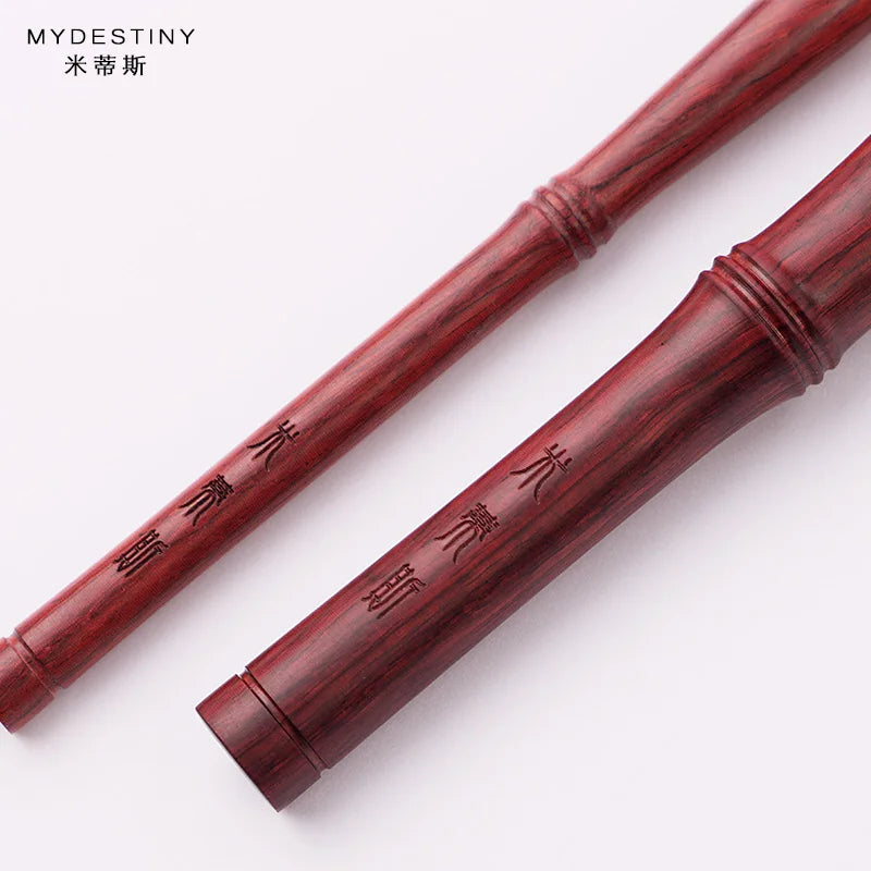 Luxury 9 pcs Professional Makeup Brush Set Rosewood High Grade