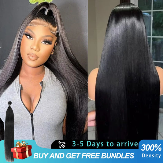 13x6 HD Transparent Lace Front | 360Full Lace Human Hair