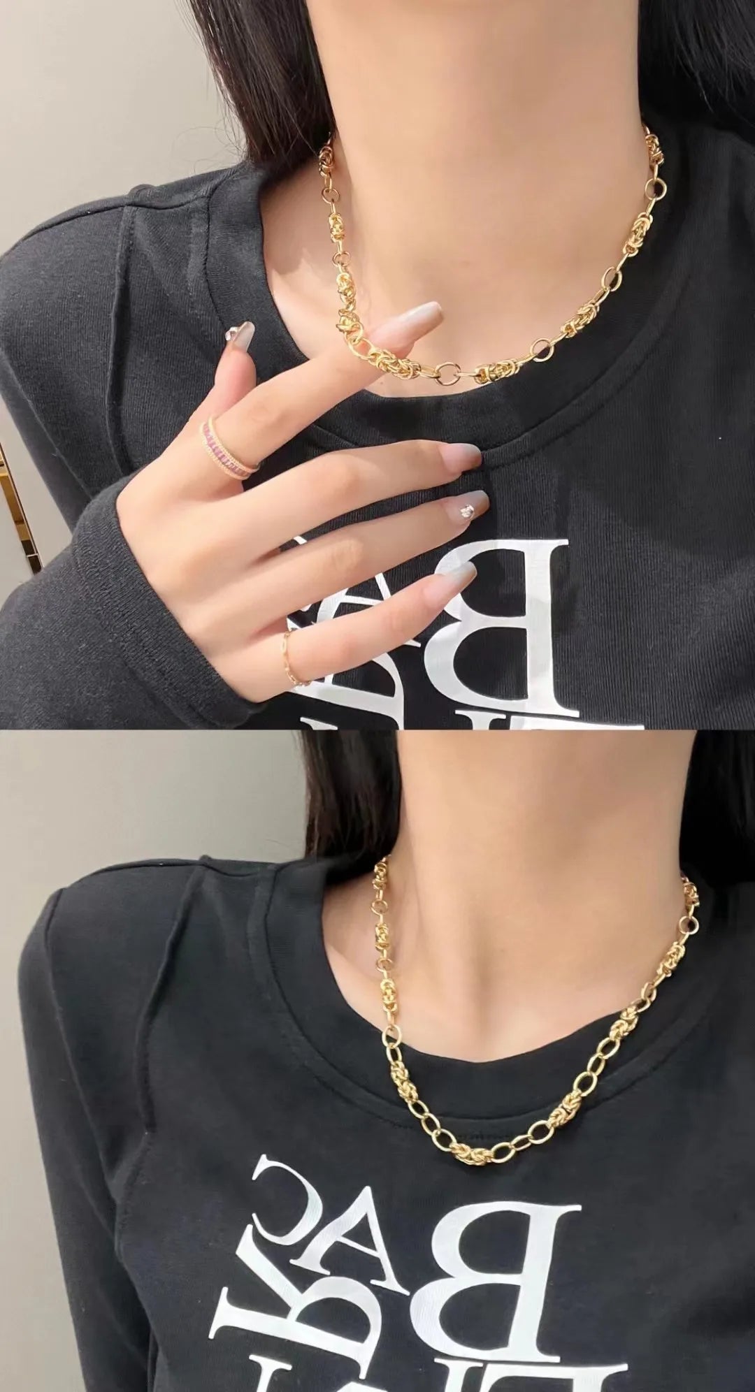 18k Original AU750 Gold Luxury Quality Jewelry