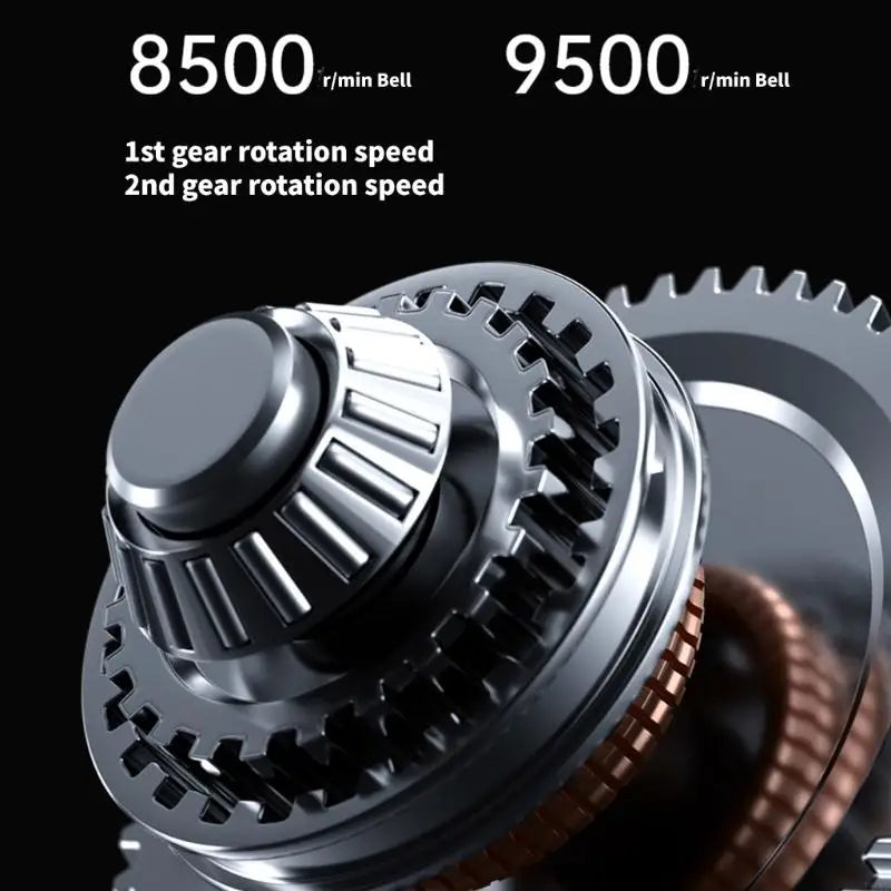 Electric Shaver with Double Head Portable Slip Resistant