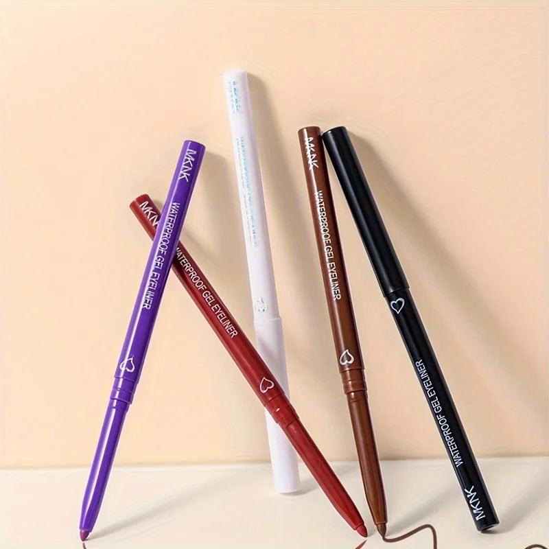 5 Colors Eyeliner Pencil Waterproof | Long-lasting