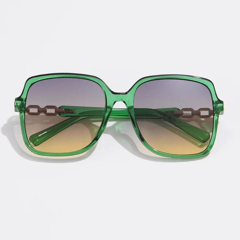 Square Trendy Gradient Outdoor Shades