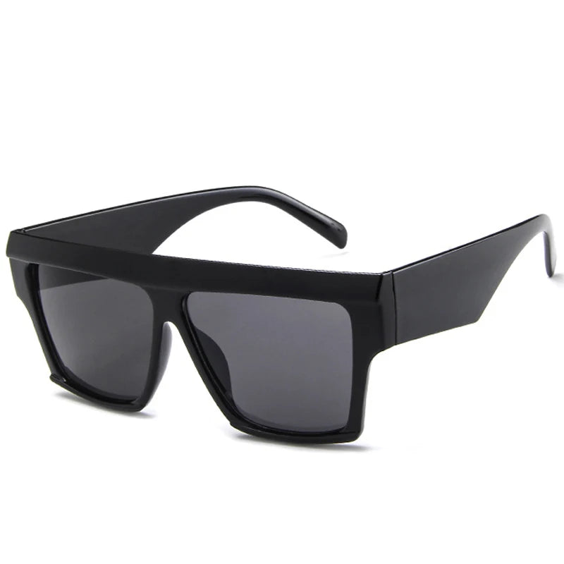 Unisex UV400 Square One-Piece Outdoor Eyeglasses