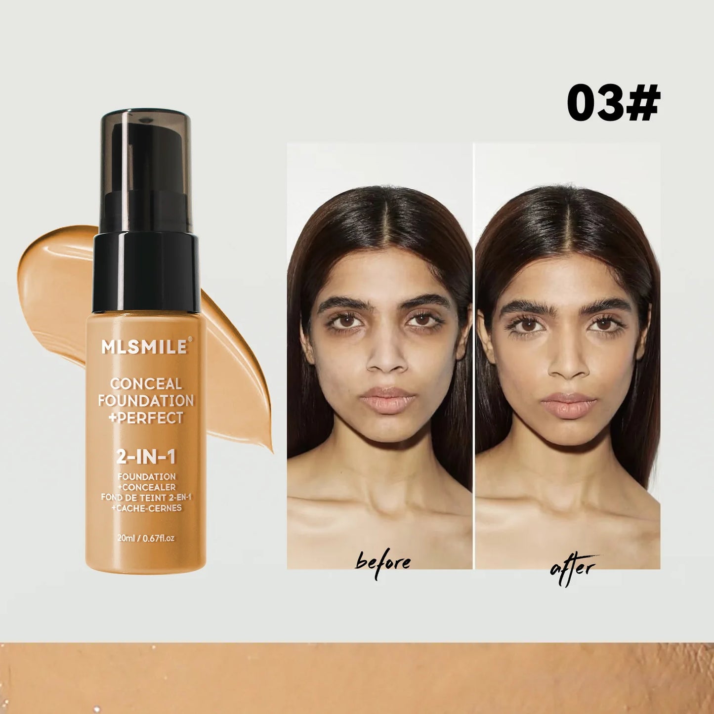 Concealer Matte Foundation BB Cream
