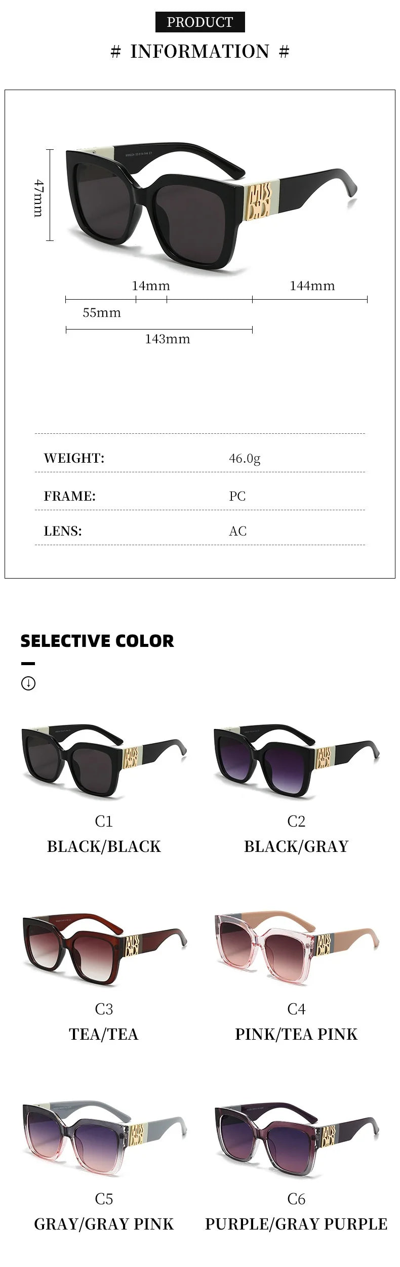 Luxury Stylish Trendy Eyewear | UV400