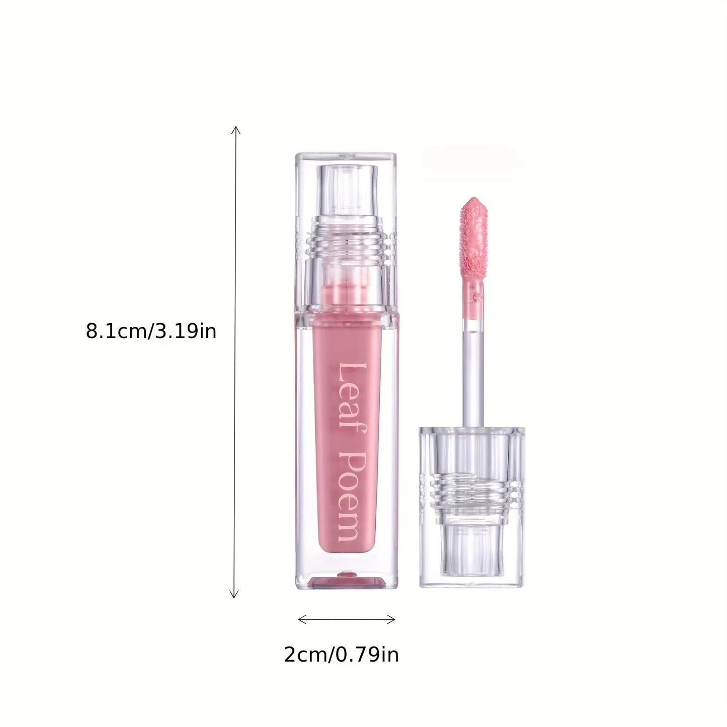 Hydrating Crystal Lip Oil - Plumping & Moisturizing Gloss with Tinted Shades