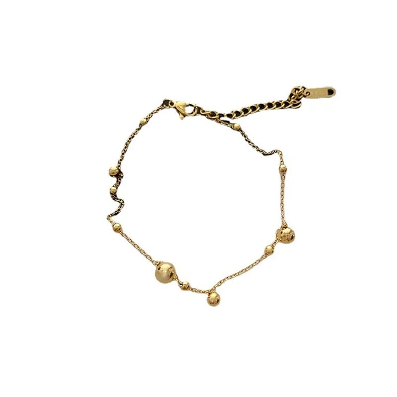 Fine Bathable Titanium Stainless Steel Anklet