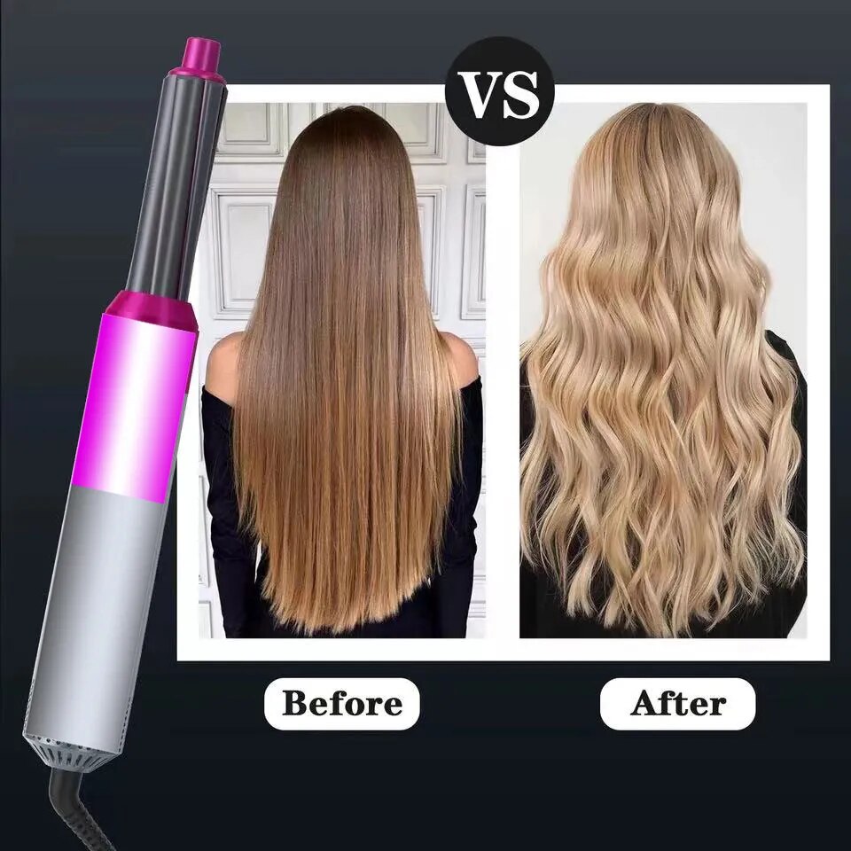 5 in 1 Hair Dryer | Hot Comb Straightener