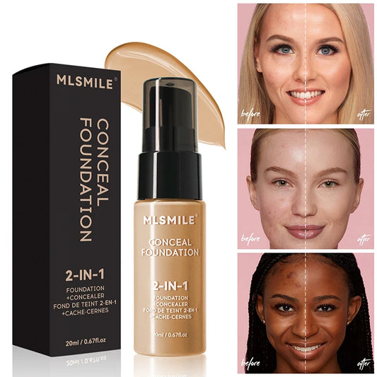 Face Foundation Cream Oil-Control Matte BBCream Waterproof