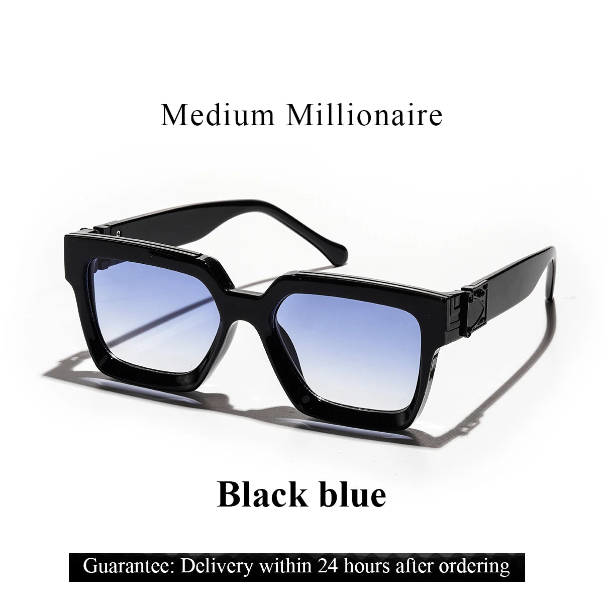 Square Millionaire Shades Luxury Sunglasses