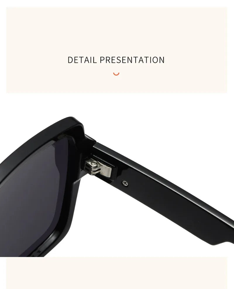 Square Luxury UV Protection  Sunglasses