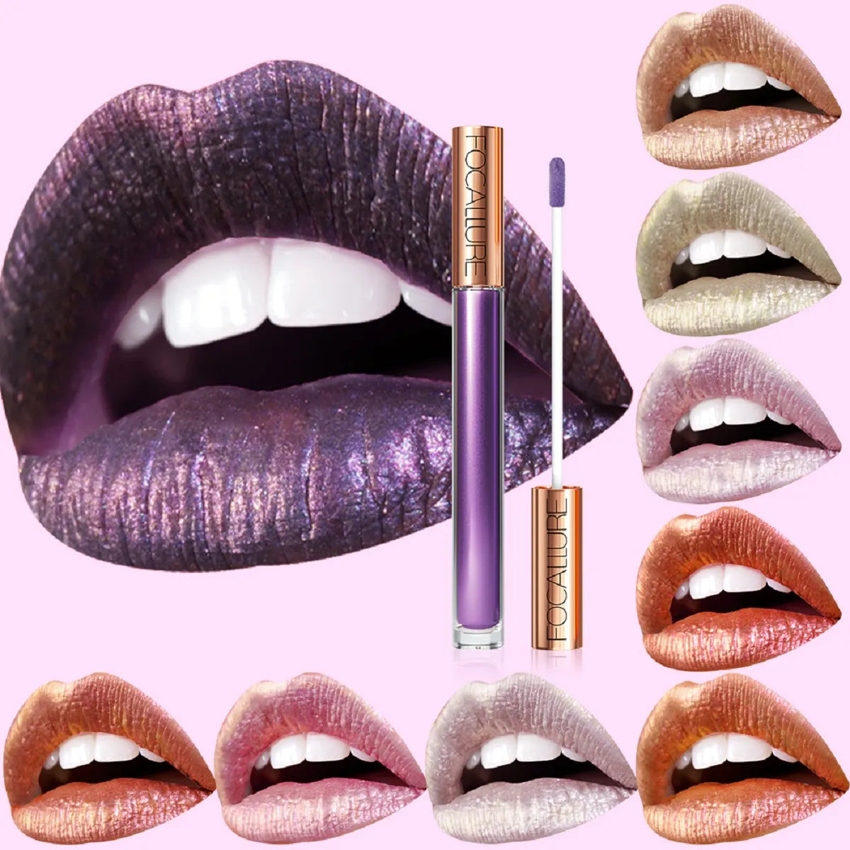12 Colors Chameleon Lip Gloss | Liquid Lipstick