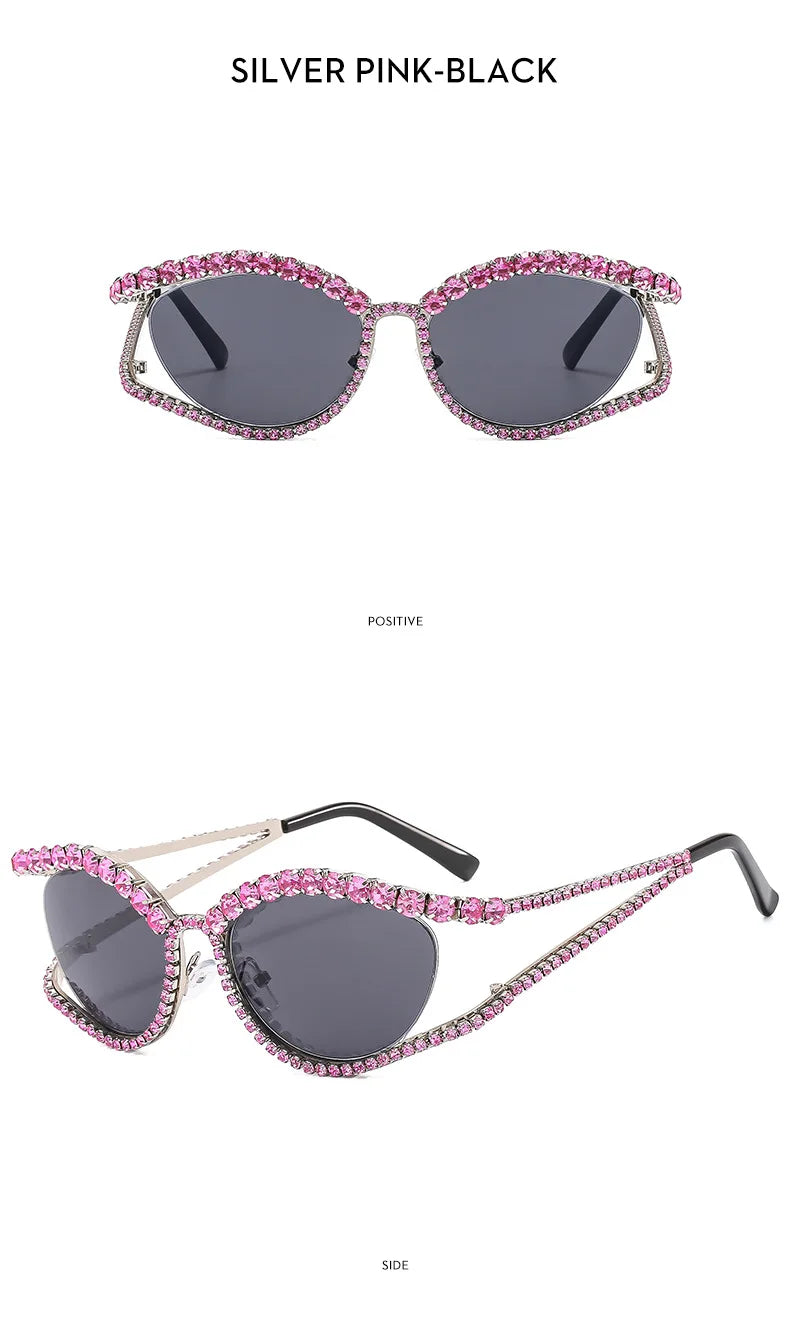Oval Shades Trendy Luxury Eyewear