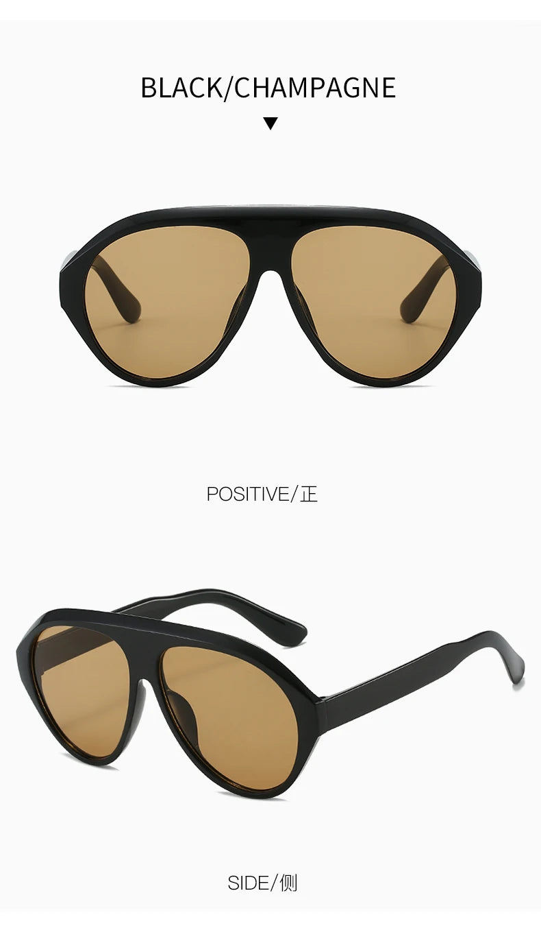 Oval Luxury Trending UV400 Eyeglasses