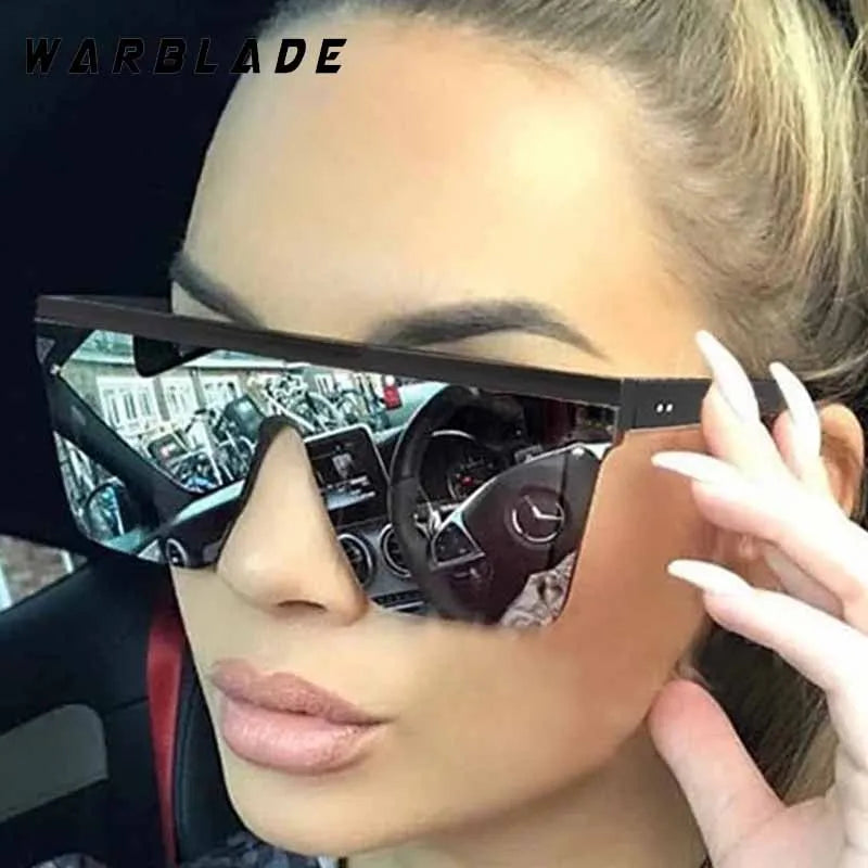 Punk Trendy Square Shade Eyewear UV400