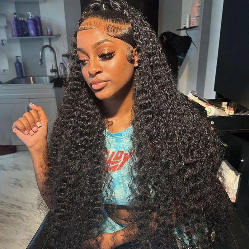 Water Wave  13x4 13x6 Lace Front Wigs Human Hair | Malaysia  Curly Wave