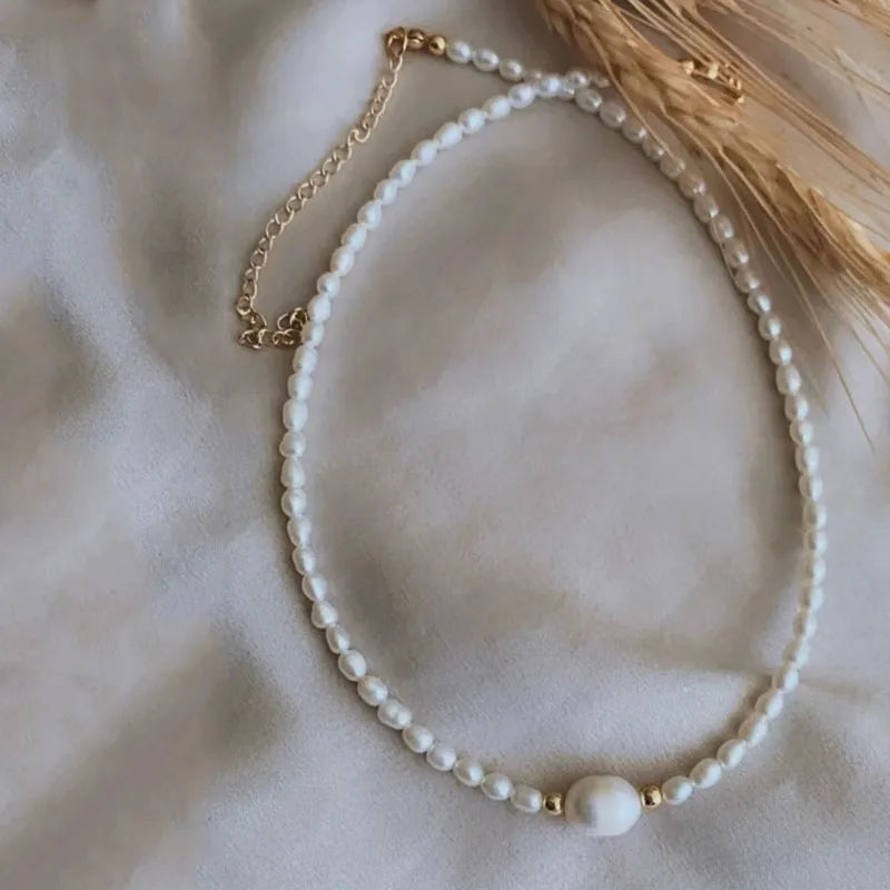 Baroque Natural Freshwater Pearl Necklace