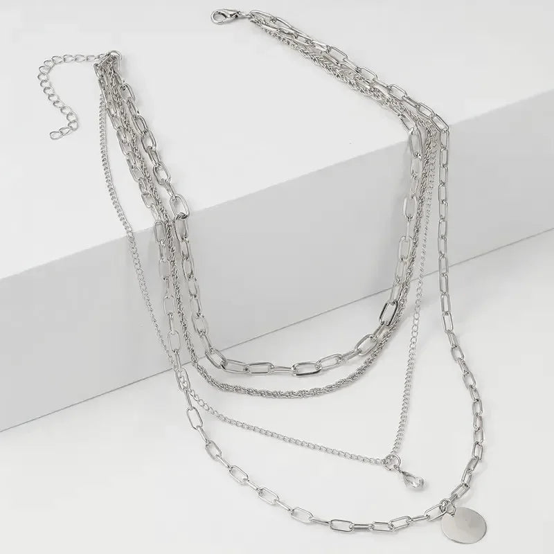 Hot Selling Water Droplet Layered Necklace