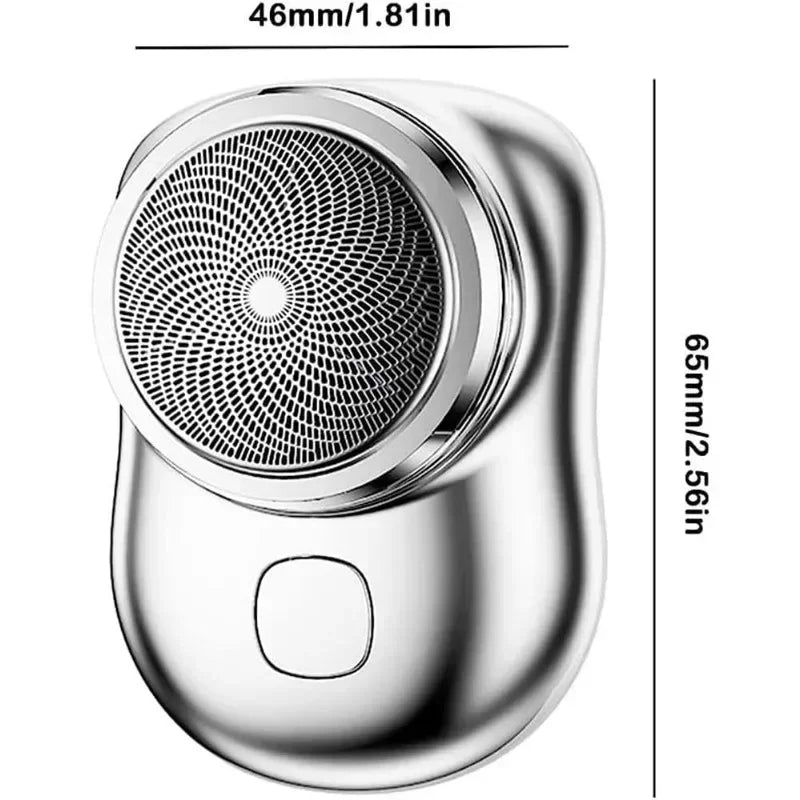 LED Power Display Mini Waterproof Electric Shaver