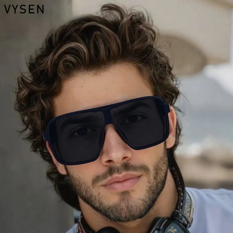 Oversized Polarized Square Shades