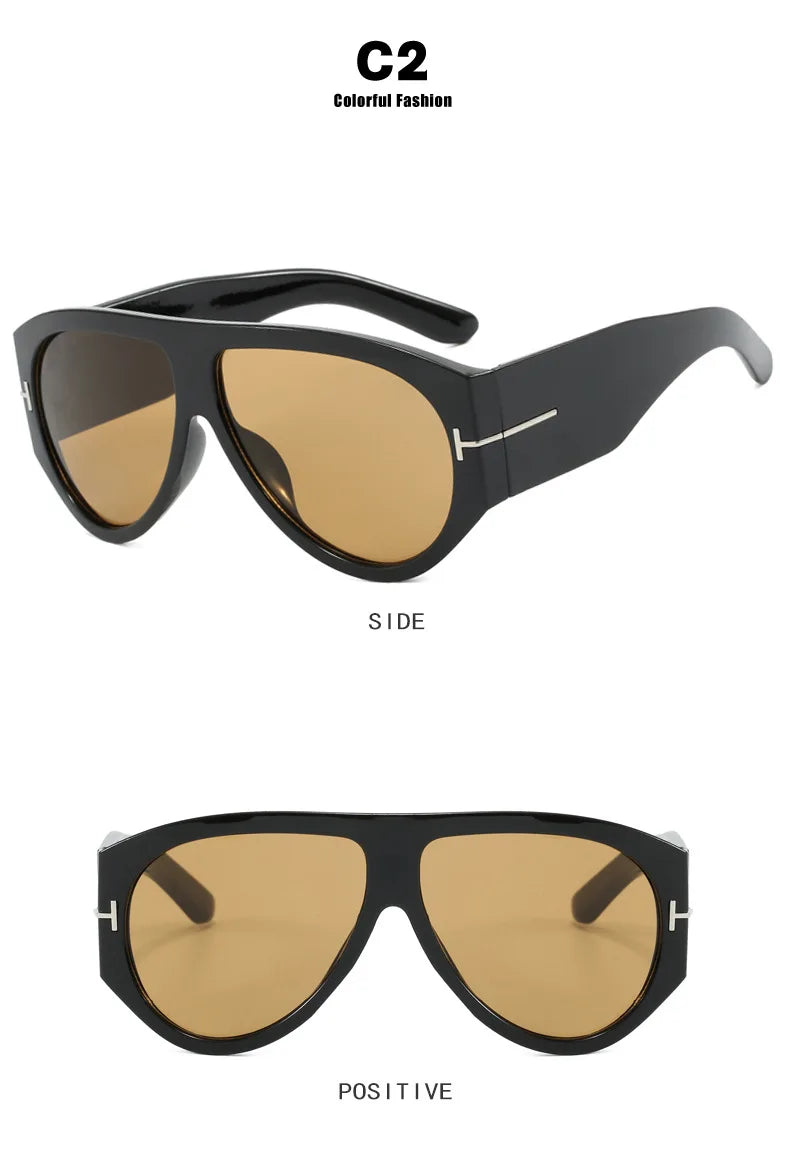 Vintage Punk Pilot  Retro Stylish UV400