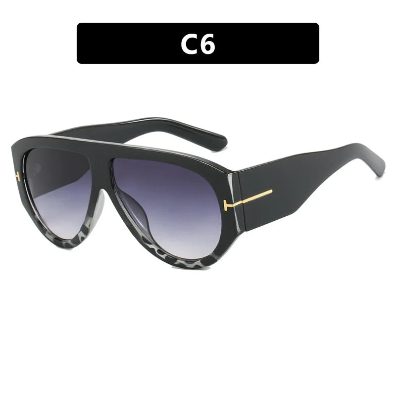 Oval Shape Trendy Street Shoot Shades - UV400
