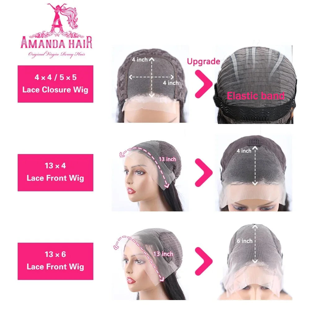 Lace Frontal 13x4/6 | 5x5 Human Hair