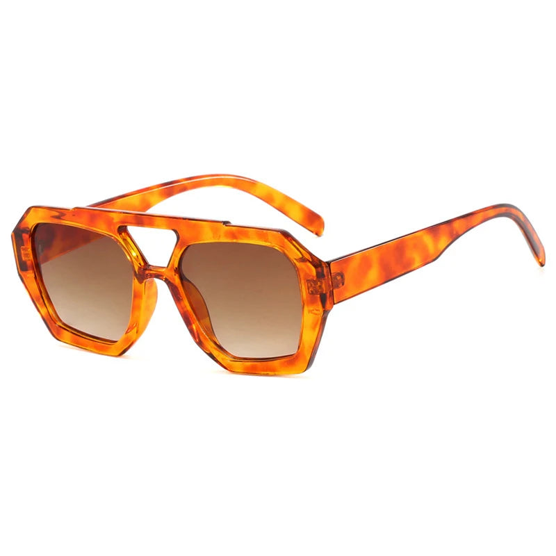 Thick Frame Double Bridges Eyewear