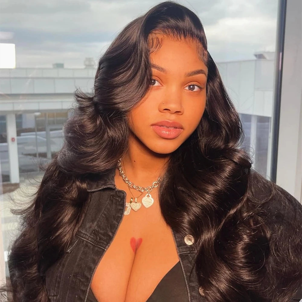 100% Human Hair |13x6 HD Body Wave Lace Front