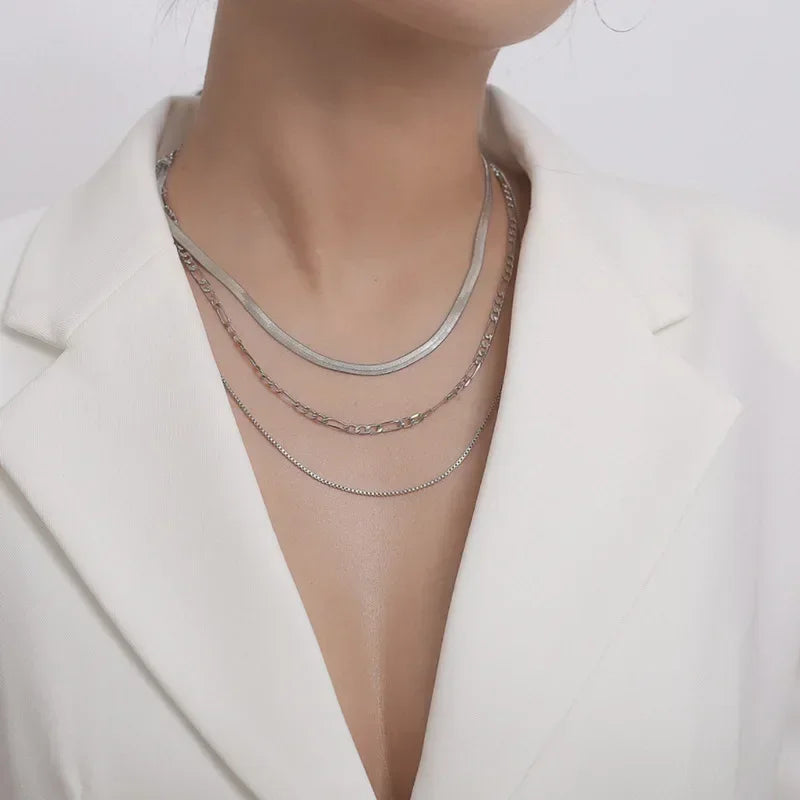 Hot Selling Water Droplet Layered Necklace