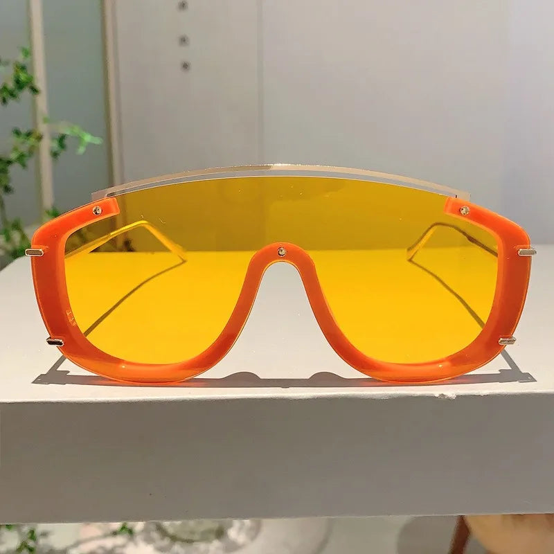 Leopard Stylish Luxury Oversize Sunglasses