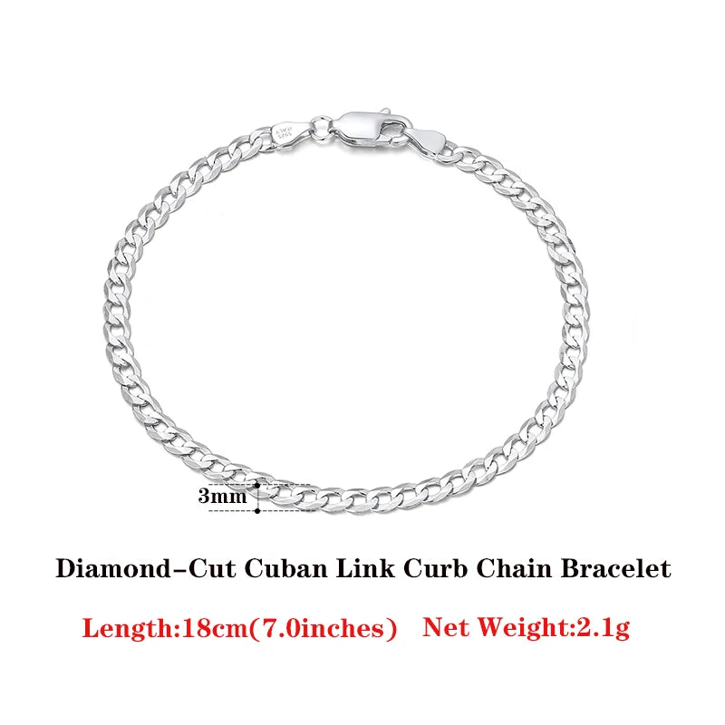18K Gold Over 925 Sterling Silver Bracelet