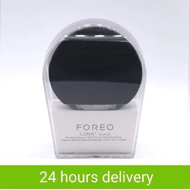 mini2 facial silicone facial cleansing brush - waterproof, level 8