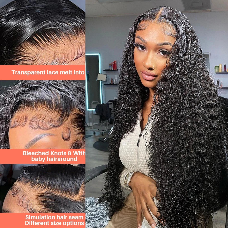100% Kinky Curly | 13x6 Brazilian Lace Frontal Wig