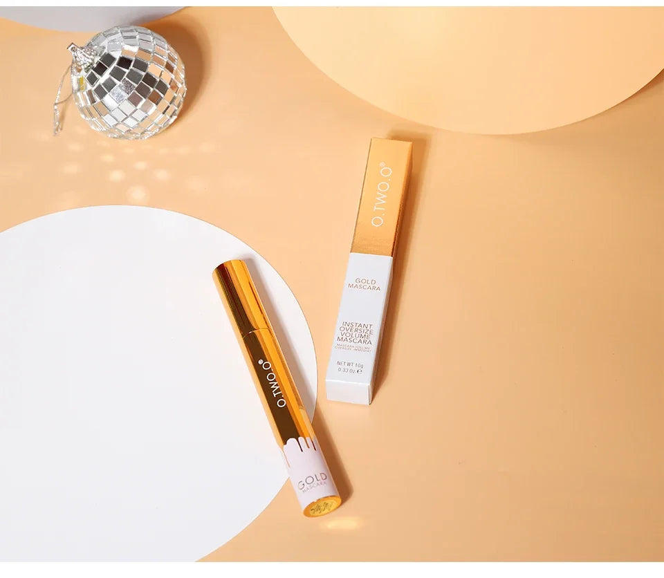 3D Lengthening Long-wearing Gold Color Mascara