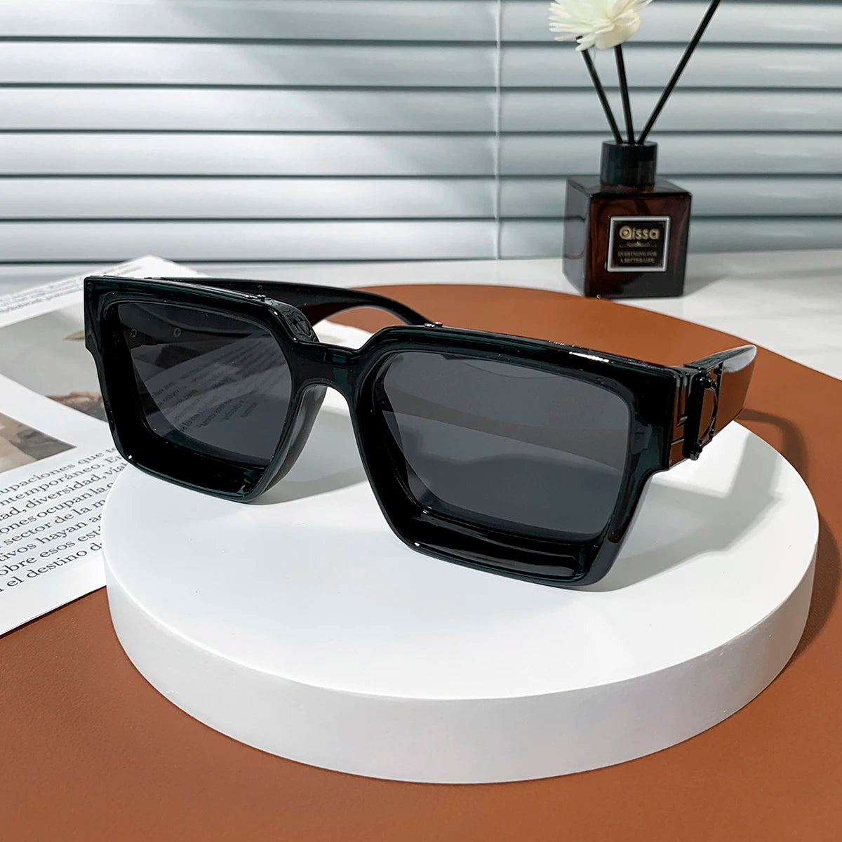 Square Millionaire Shades Luxury Sunglasses